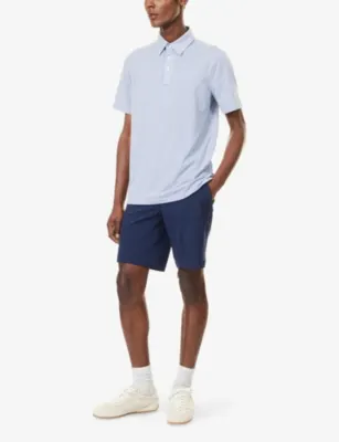 G/FORE Mosaic All Play Stretch-Cotton Polo Shirt detail 2