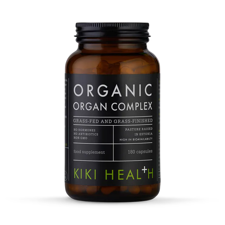 KIKI HEALTH Organic Beef Organ Complex - 180 Vegicaps