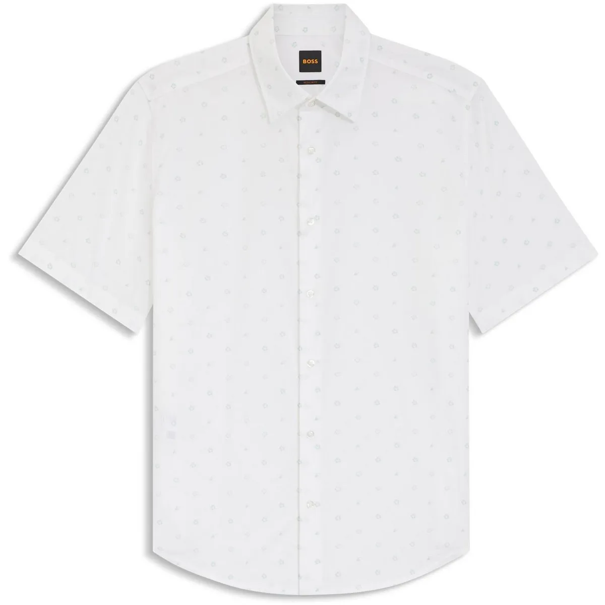 Boss Mens BOSS ORANGE Short Sleeve Shirt