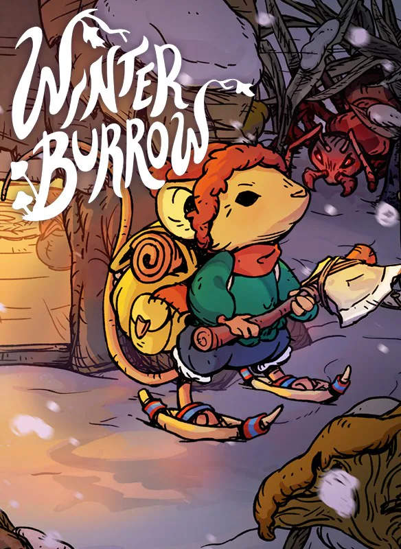 Noodlecake Winter Burrow in Digital, additional product view 3