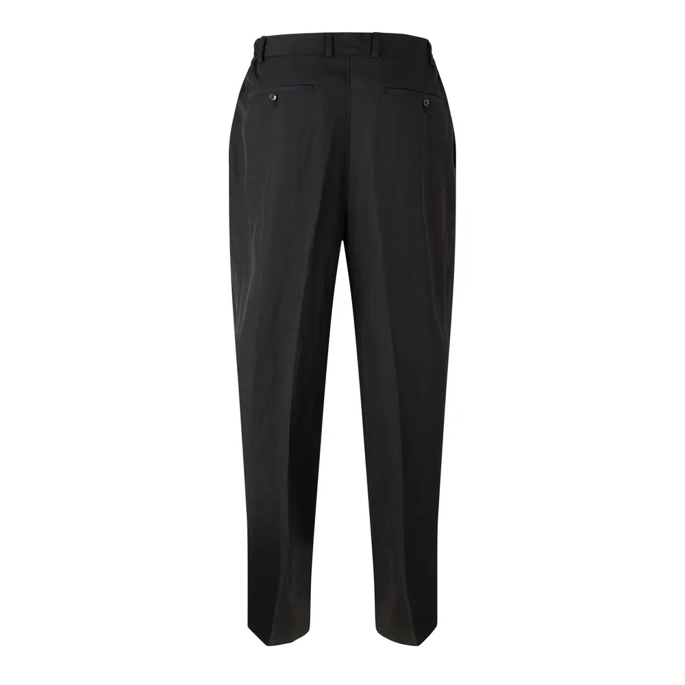 MKI MIYUKI ZOKU Men's Pleated Suit Trousers detail 2