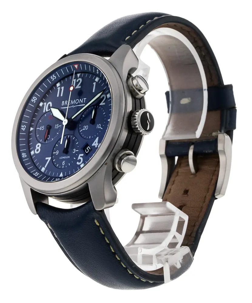 Bremont ALT1 ALT1-P2 BLUE — 2022 — Very good in Blue Arabic, additional product view 2