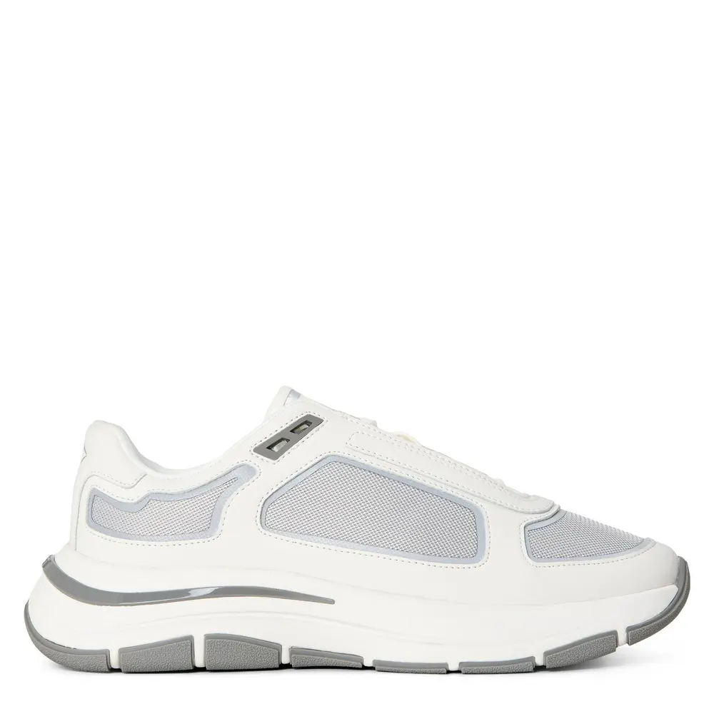 Mallet Mallet Alton Sn54 in White Chrome – Footwear