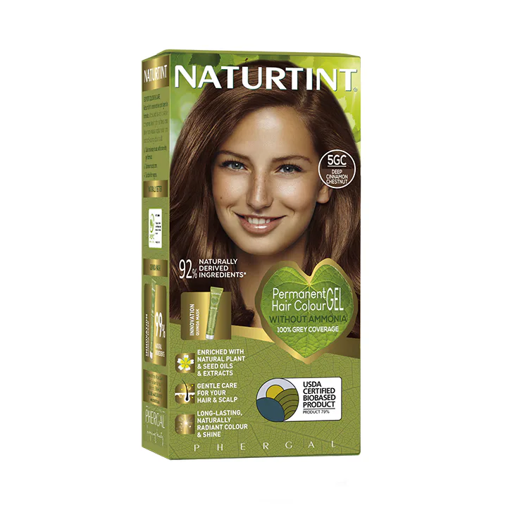 Naturtint Permanent Hair Colour Gel 5GC (Deep Cinnamon Brown)