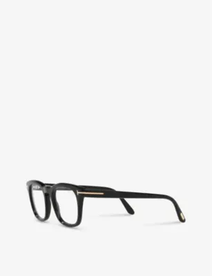 TOM FORD FT5870 rectangle-frame acetate optical glasses detail 3