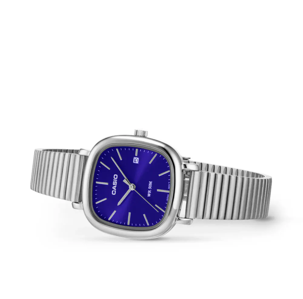 Casio Standard Quartz 37mm X 30mm Unisex Watch Blue in Blue, additional product view 2