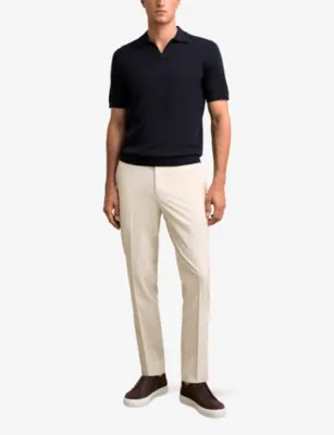 REISS Found Slim-Fit Stretch-Woven Trousers - 30L detail 2