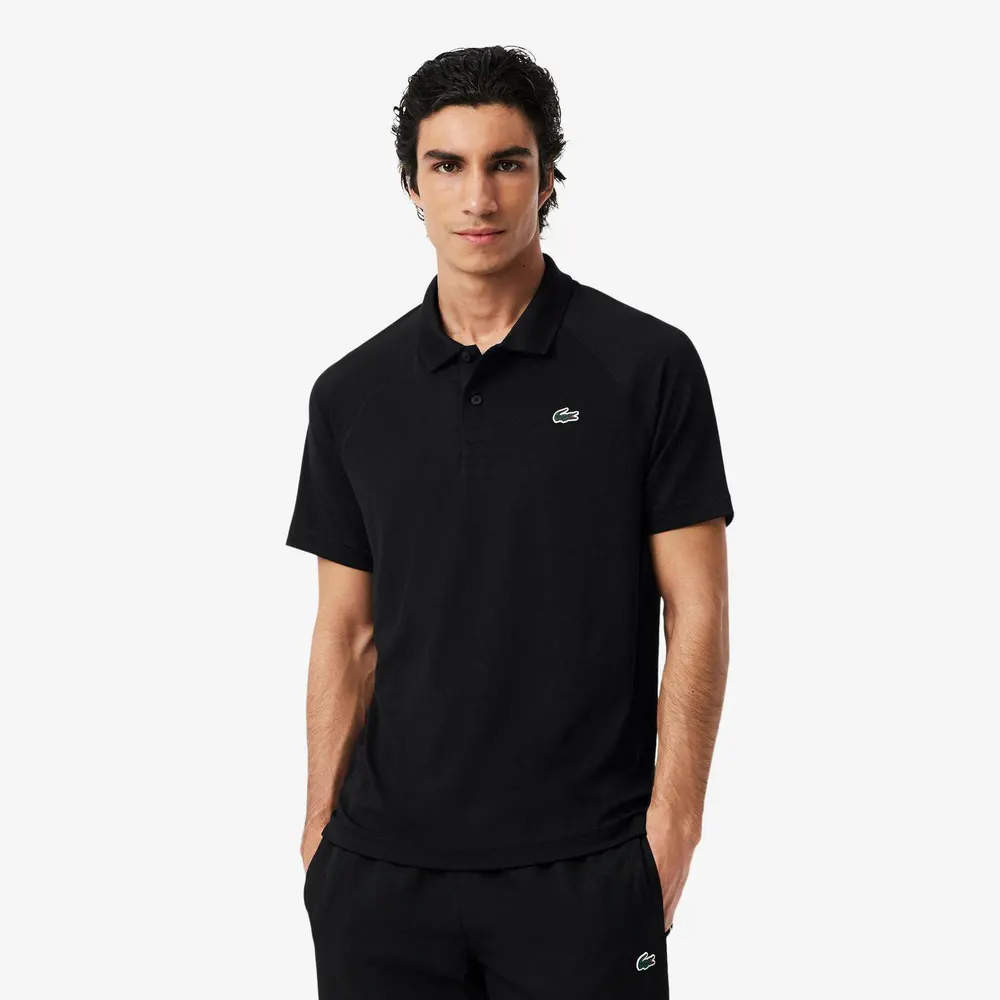Lacoste Men's Short Sleeve Performance Polo Shirt detail 2