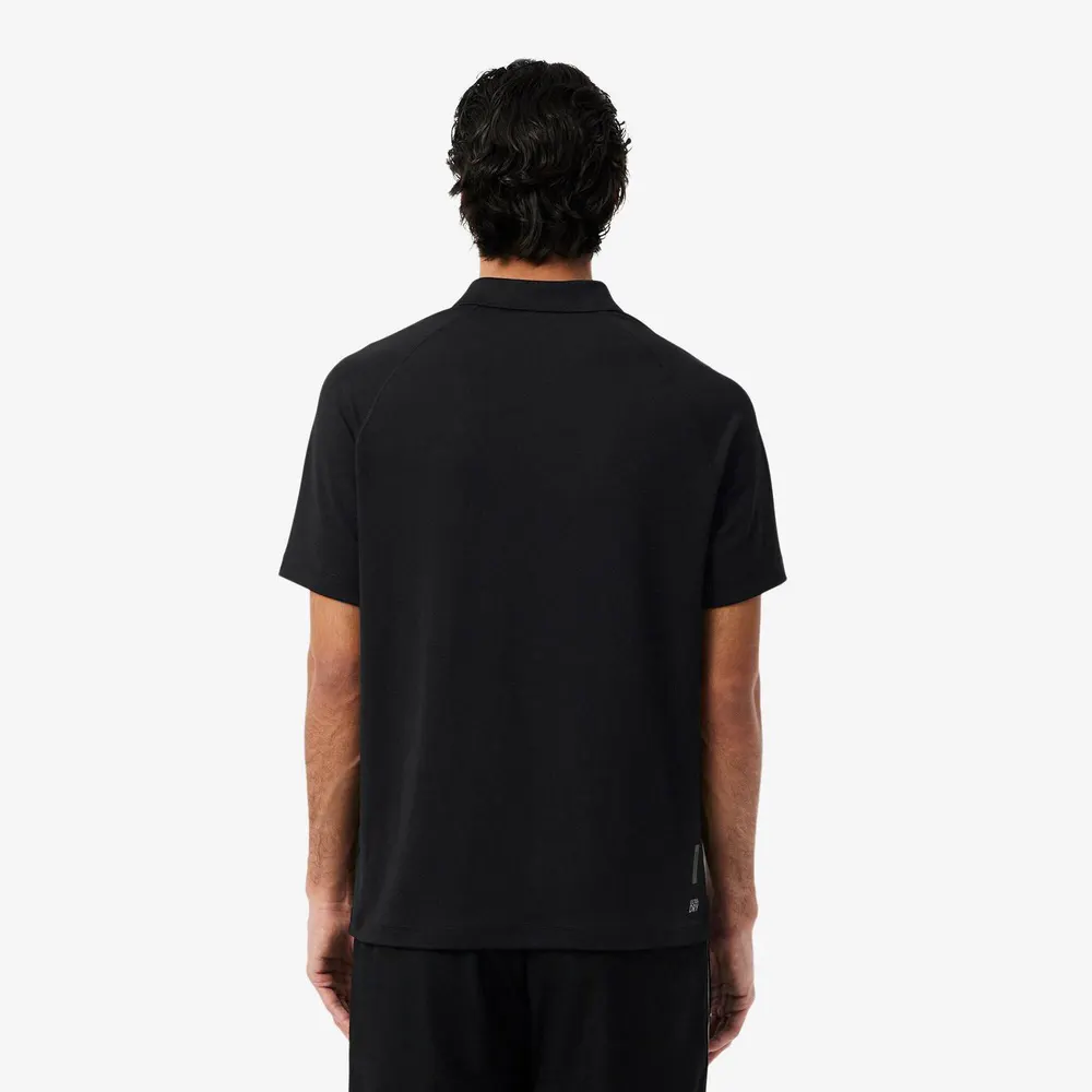Lacoste Men's Short Sleeve Performance Polo Shirt detail 3
