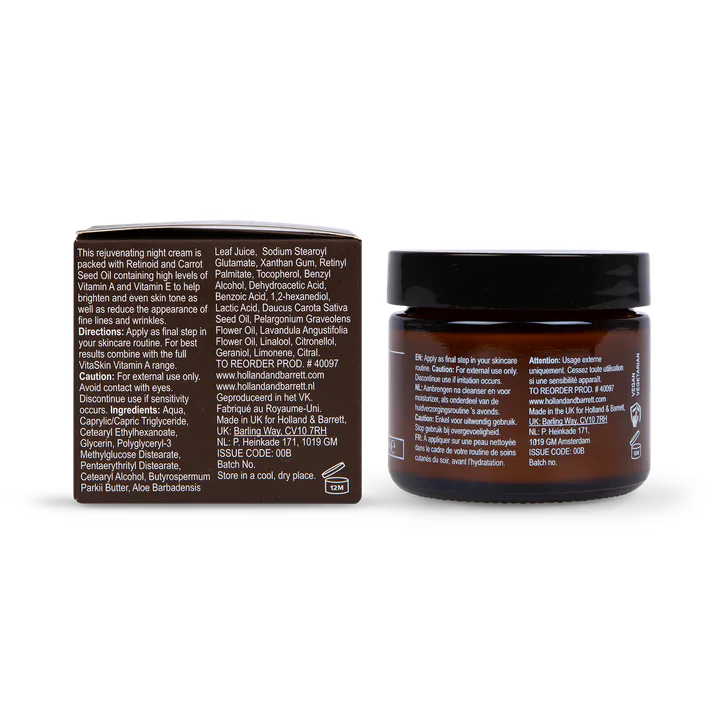 Vitaskin Vitamin A Rejuvenating Night Cream detail 2