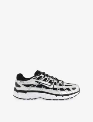 For Him P-6000 Woven Trainers - 4.5 in METALLIC SILVER METALLIC – Mens | Trainers | Lace up trainers