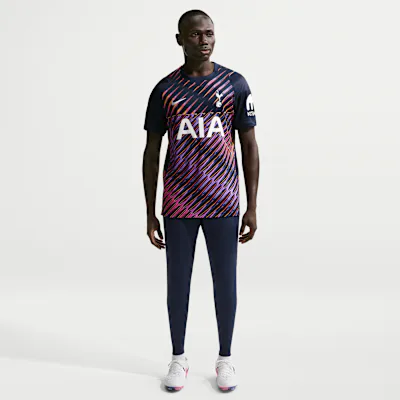 Nike Tottenham Hotspur Strike Men's Nike Dri-FIT Football Knit Pants - Obsidian/Light Blue/White