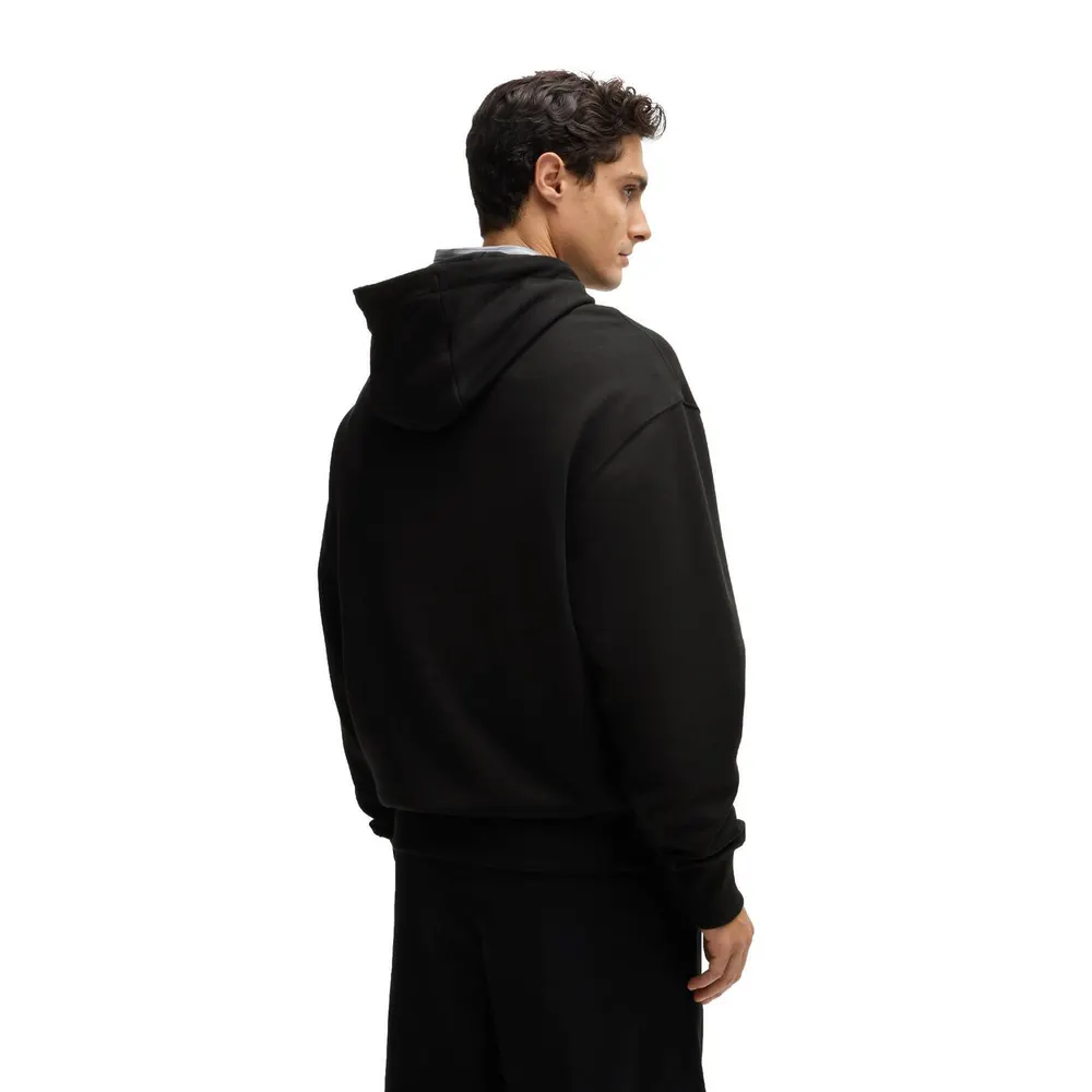 Boss Men's Sullivan Short Sleeve Pull Over Hoodie detail 2