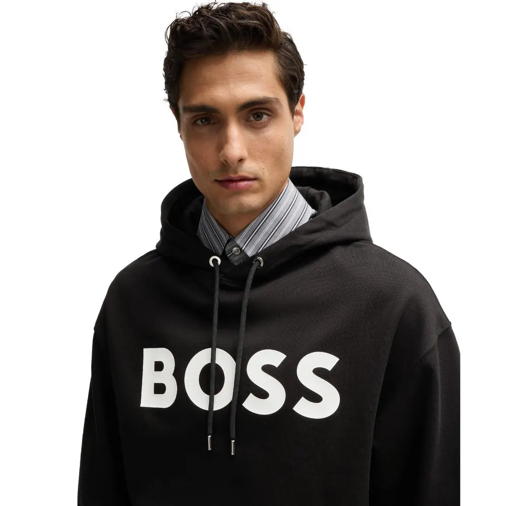 Boss Men's Sullivan Short Sleeve Pull Over Hoodie detail 3