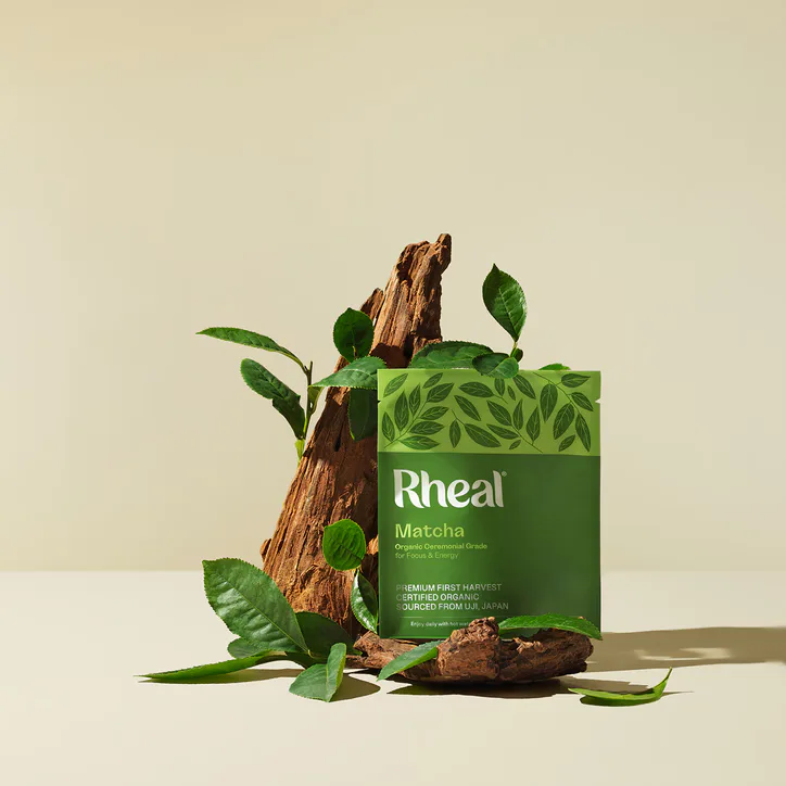 Rheal Organic Japanese Ceremonial Grade Matcha Powder 60 g, additional product view 3