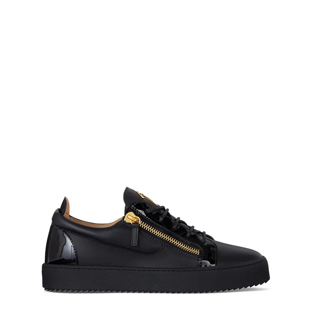 Giuseppe Zanotti May Patent Trainers in Black – Footwear