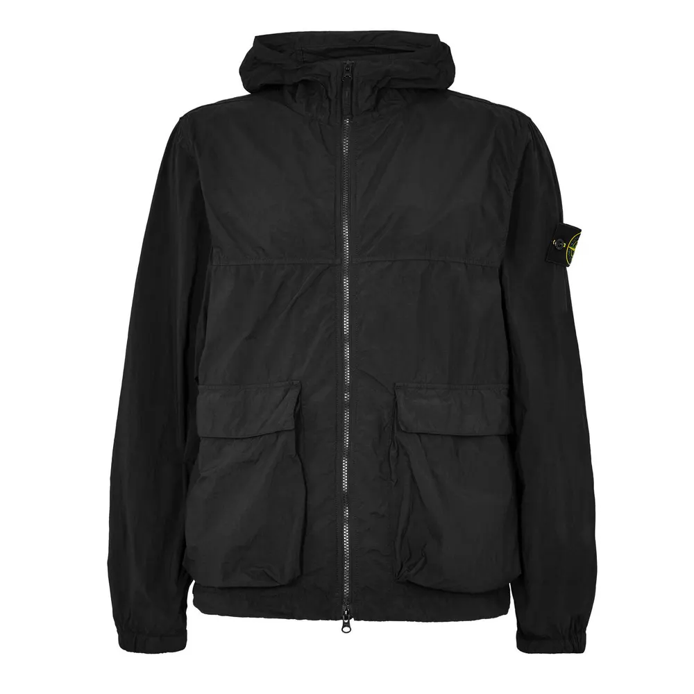 Stone Island Men's Parka in Black V0029 – Clothing