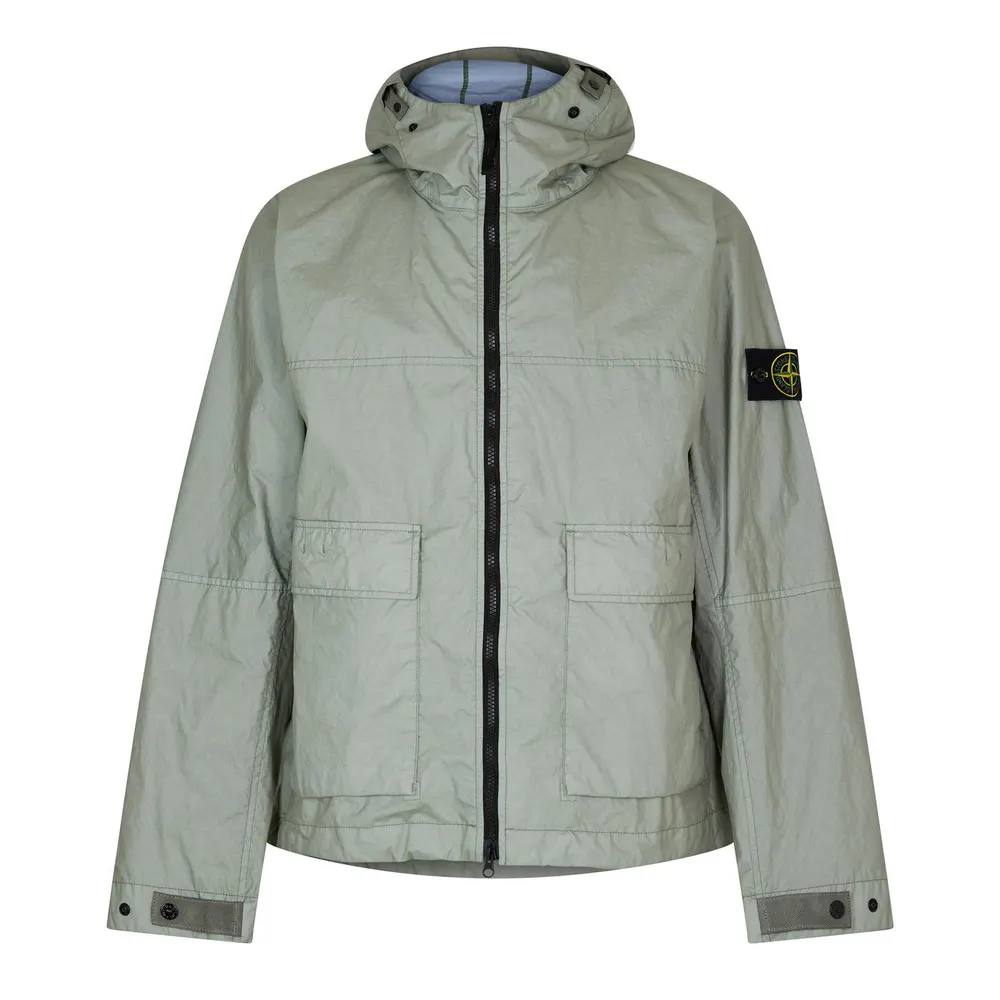 Stone Island Men's Parka in Sage V0055 – Clothing