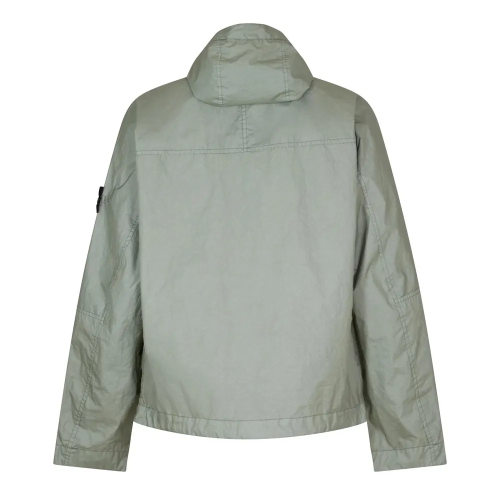 Stone Island Men's Parka in Sage V0055, additional product view 2