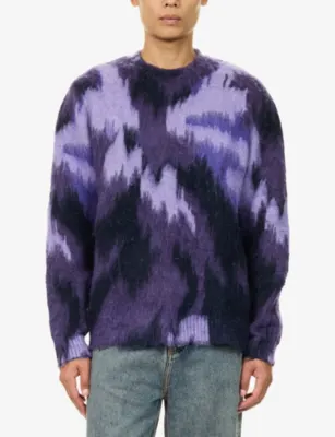 LES DEUX Forrest Crewneck Woven knit Jumper detail 3
