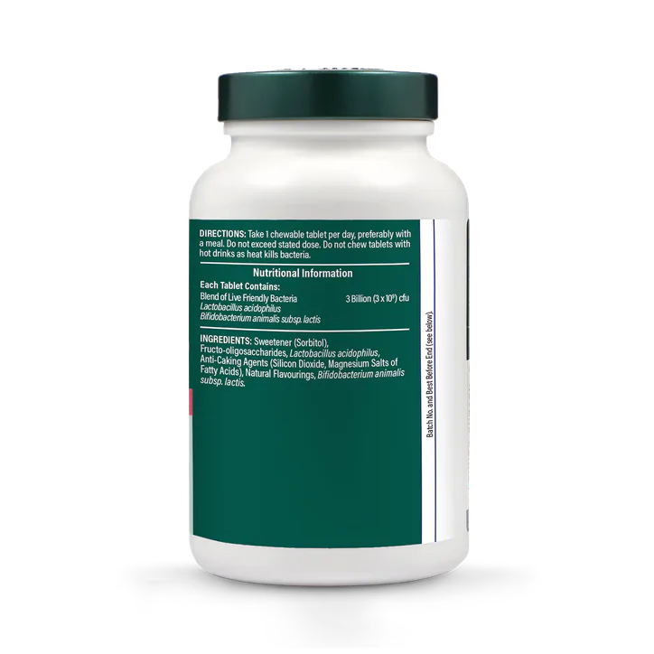 For Him Chewable Acidophilus Strawberry (3 Billion) 120 Tablets detail 3