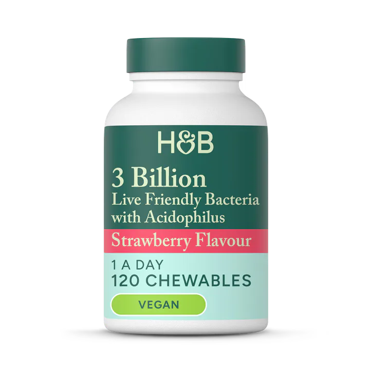 For Him Chewable Acidophilus Strawberry (3 Billion) 120 Tablets