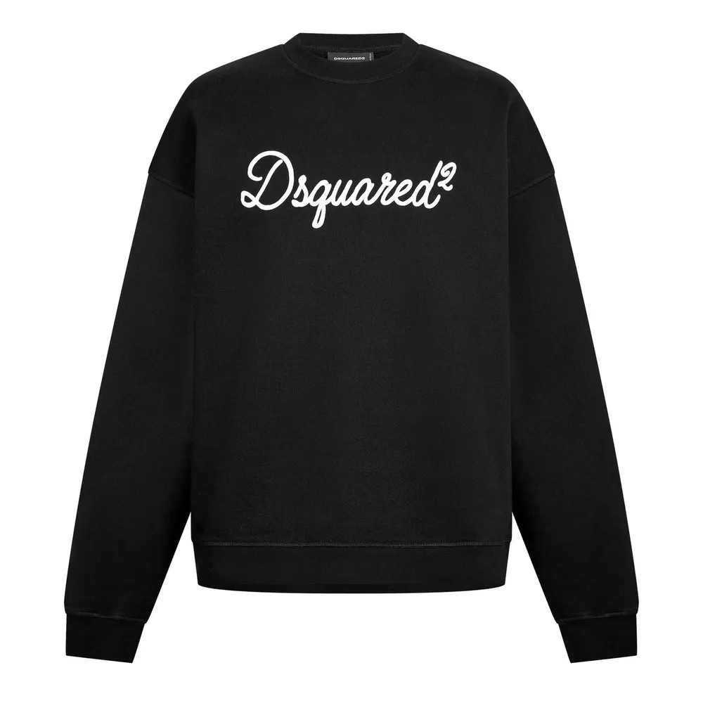 DSquared2 Men's DSQ Big Signature Crew Sweatshirt