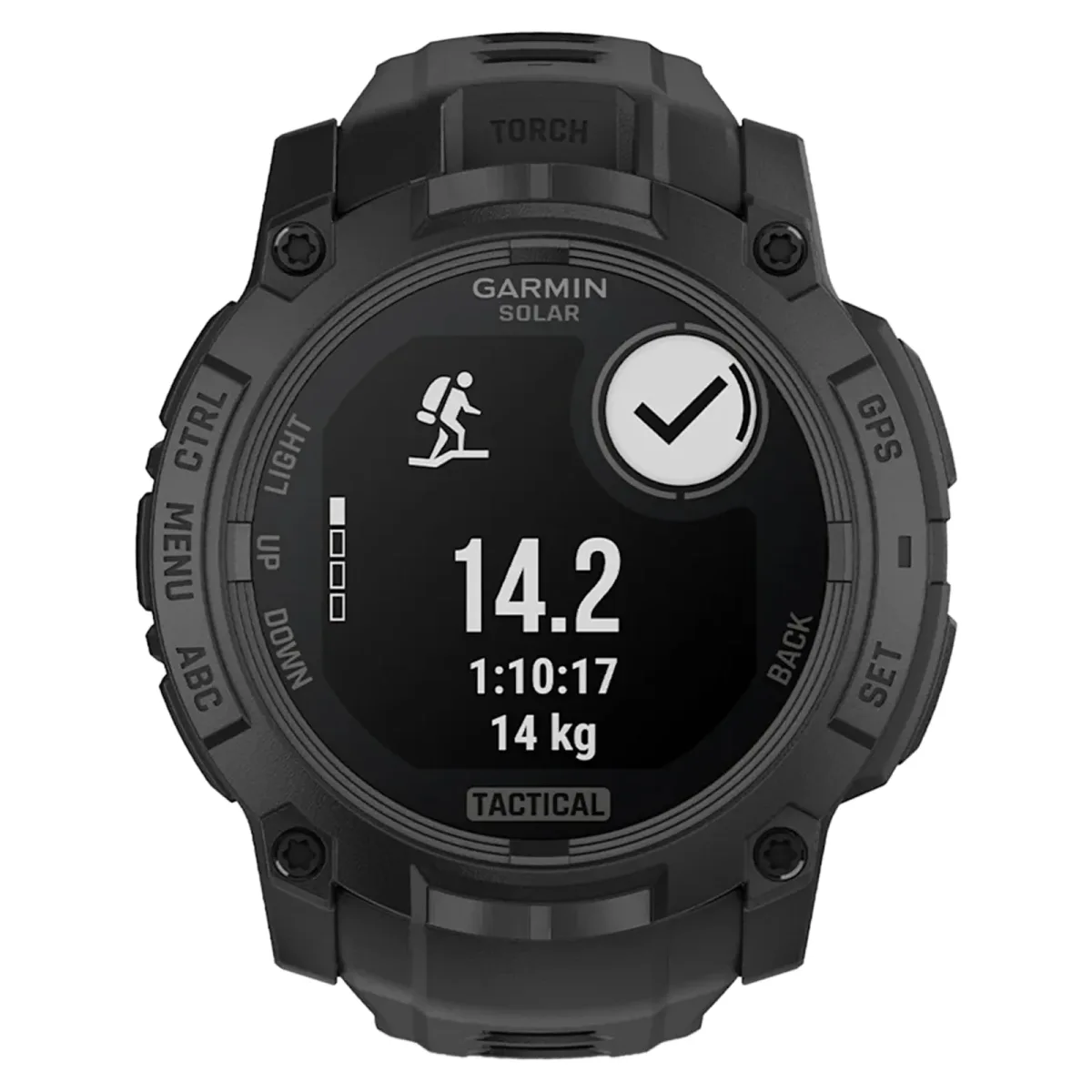 Garmin Instinct 3 Solar Tactical Edition 50mm Unisex Smart Watch Black