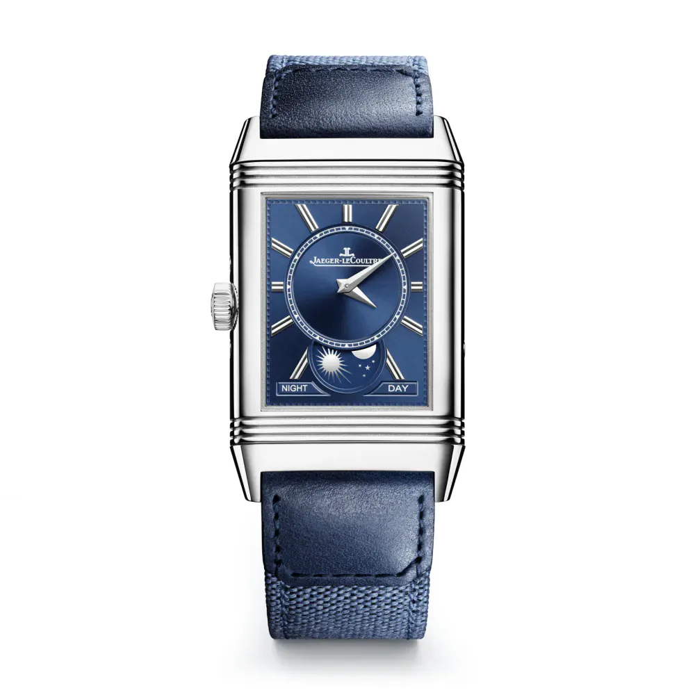 Jaeger-LeCoultre Reverso Tribute Duoface Calendar 49.4mm X 29.9mm Mens Watch in Silver, additional product view 3