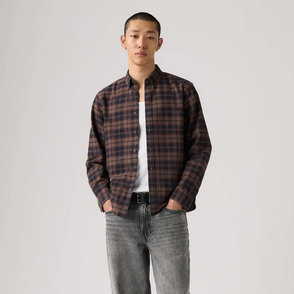 Levis Authentic Button Down Pumice S detail 3