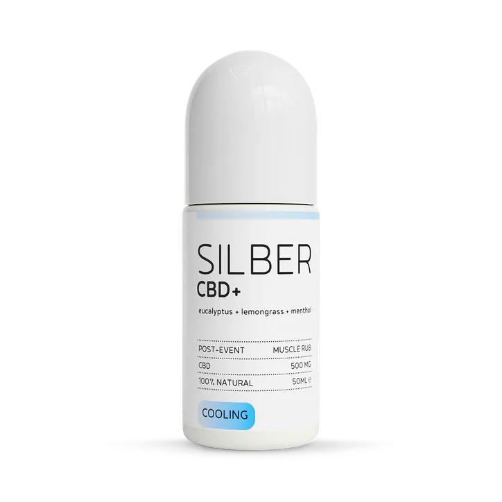 Silber CBD+ Post-Event Cooling Muscle Rub 50ml