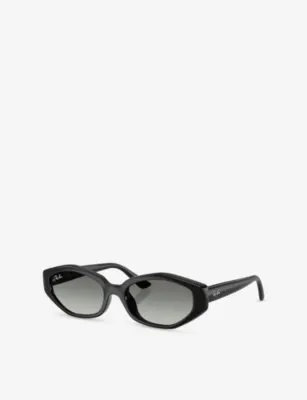 RAY-BAN RB4473D Irregular-Frame Acetate Sunglasses detail 3