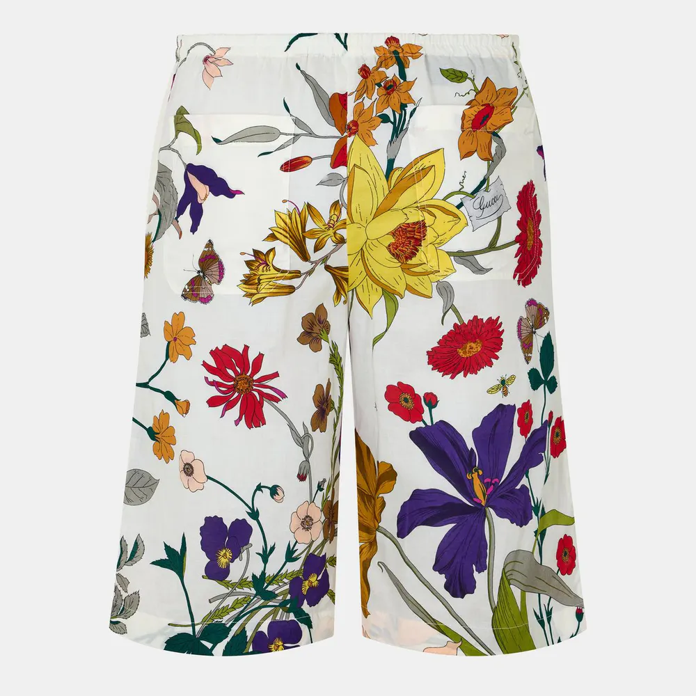 Gucci Men's Relaxed Fit Chino Shorts detail 2