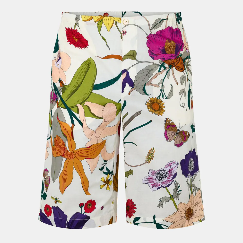 Gucci Men's Relaxed Fit Chino Shorts