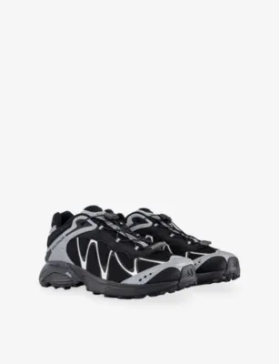 SALOMON XT Whisper Woven Trainers - 6.5 in BLACK CASTLEROCK SILVER, additional product view 3