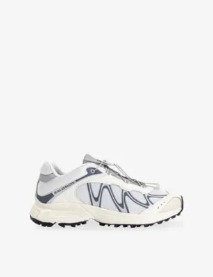 SALOMON XT Whisper Woven Trainers - 6.5 in VANILLA ICE WHITE GRISAI – Mens | Trainers | Lace up trainers