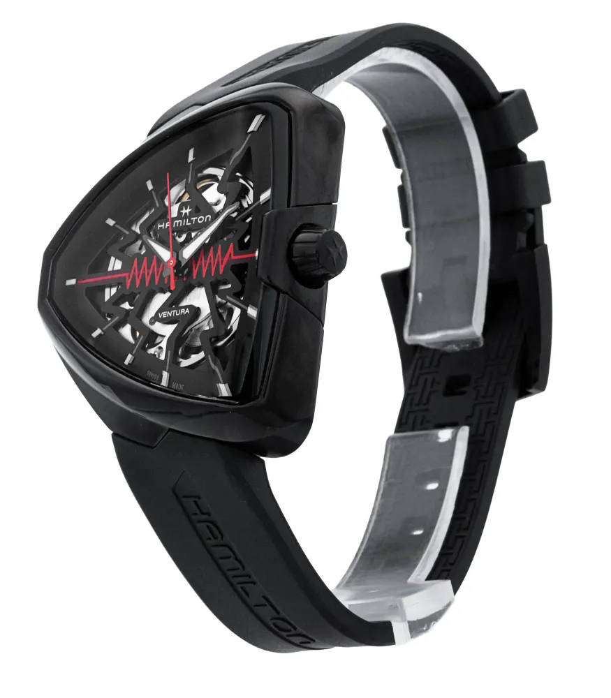Hamilton Ventura H24535331 — 2024 — Very good in Skeleton Black Dial, additional product view 2