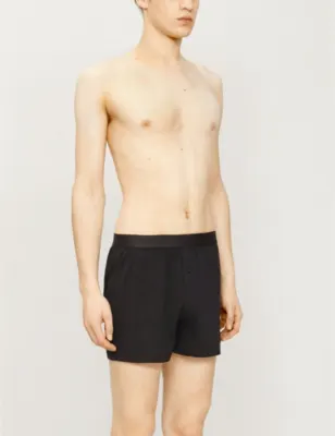 SUNSPEL Elasticated slim-fit cotton boxers