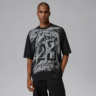 Jordan Sport Men's Dri-FIT T-Shirt - Black/White