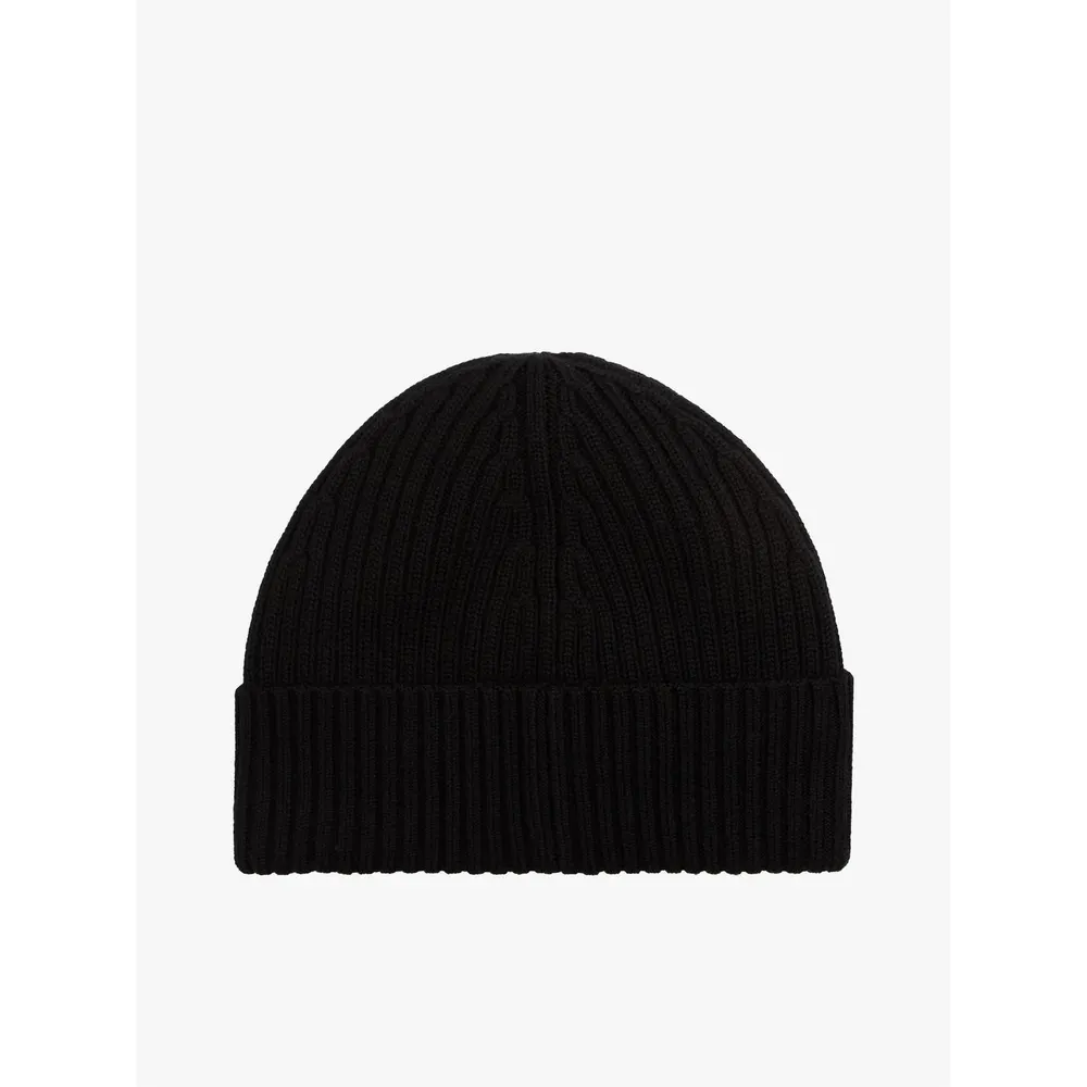 Tommy Hilfiger Flag Cable Knit Wool Blend Beanie detail 3