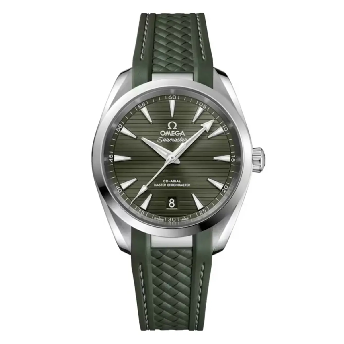Omega Seamaster Aqua Terra 150M 38mm, Steel on Rubber Strap