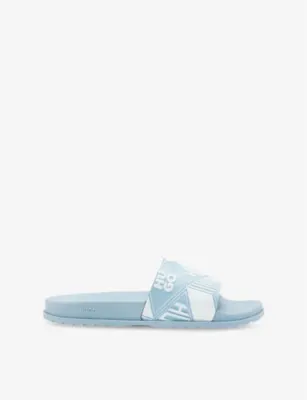 HUGO Geometric Logo-Embossed Slides - EUR 43 / 9 UK MEN