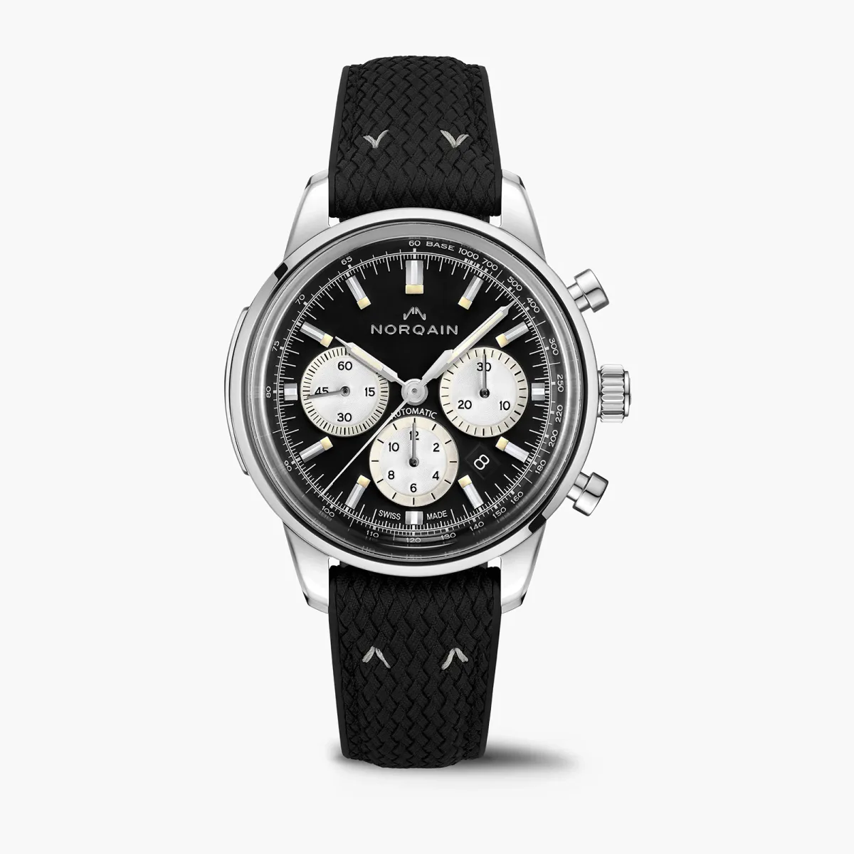 NORQAIN Freedom Black Chrono 43mm