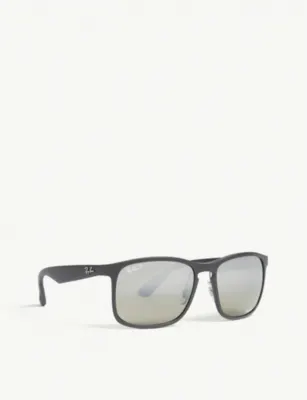 RAY-BAN RB4264 Chromance square-frame sunglasses detail 3