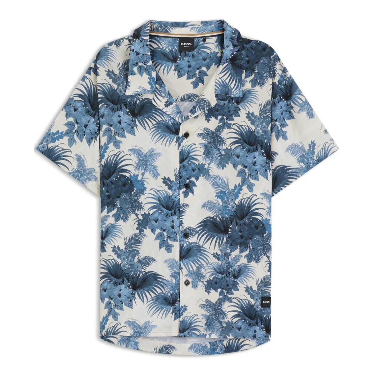 Boss Mens BOSS Bodywear Short Sleeve Beach Shirt