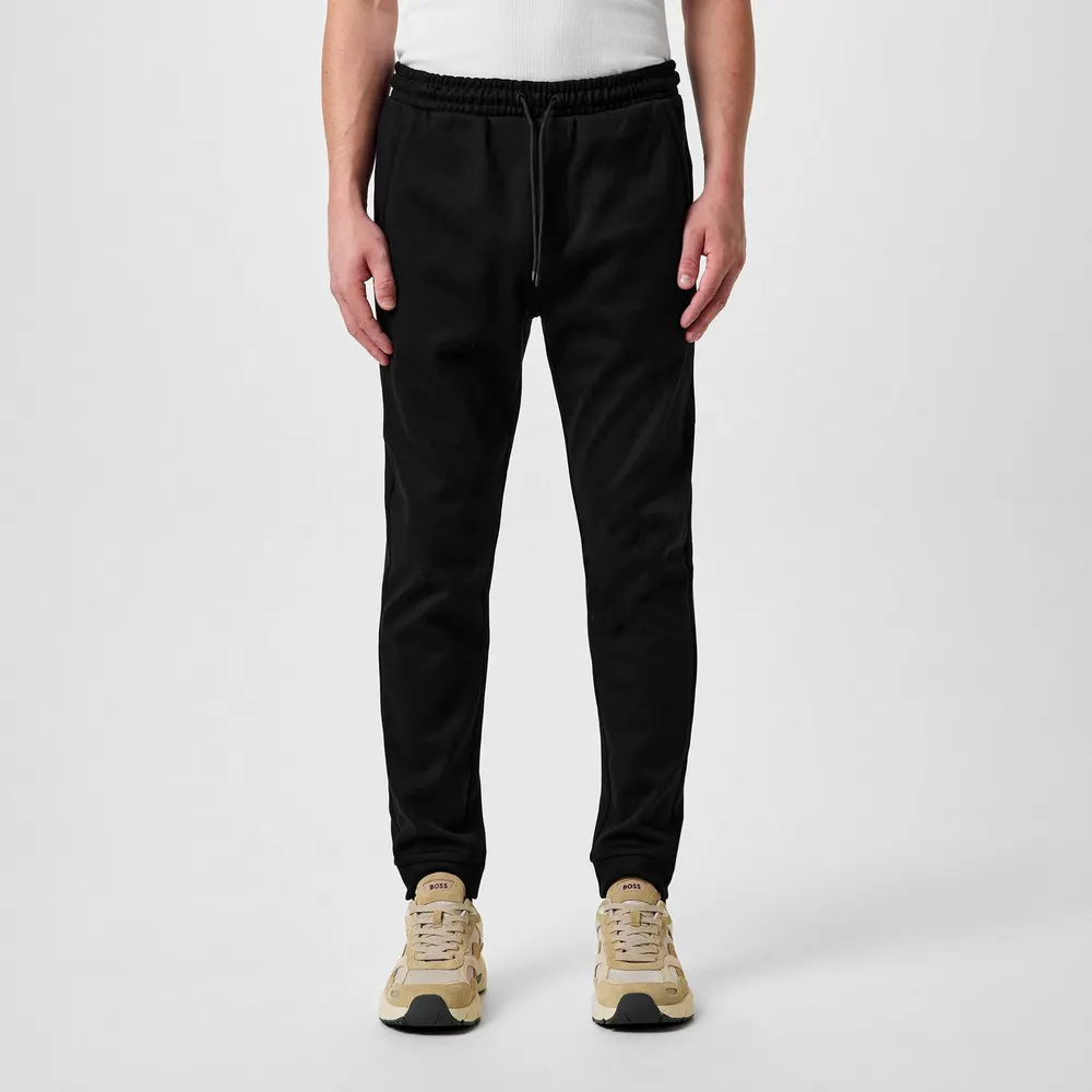 Boss Men's HadikoCurve Jog Rubberised Logo Jogging Bottoms