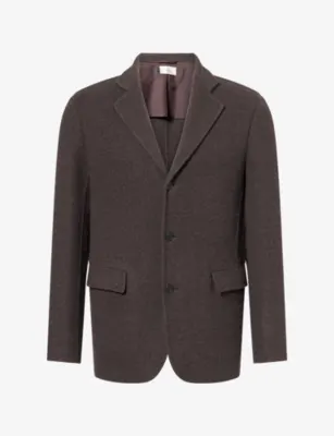 THE ROW Zach Textured Cashmere Blazer Jacket