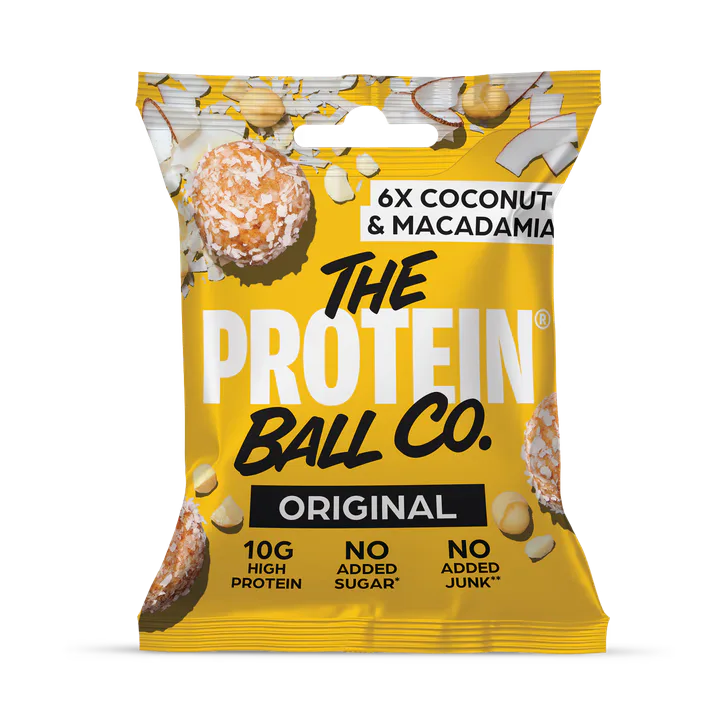 The Protein Ball Co Coconut & Macadamia - High Protein