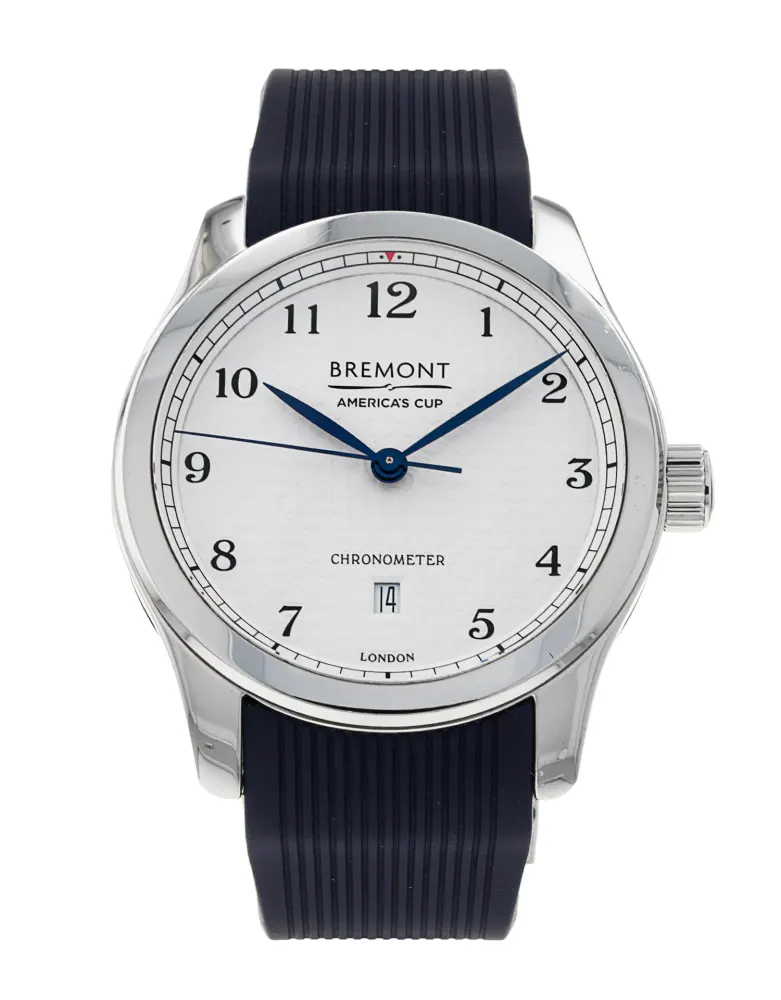 Bremont Americas Cup AC1 — 2024 — Very good in Silver Arabic – Pre-owned watches