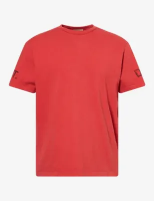 GALLERY DEPT Dept. Swat Printed Cotton Tee - WASHED BLACK